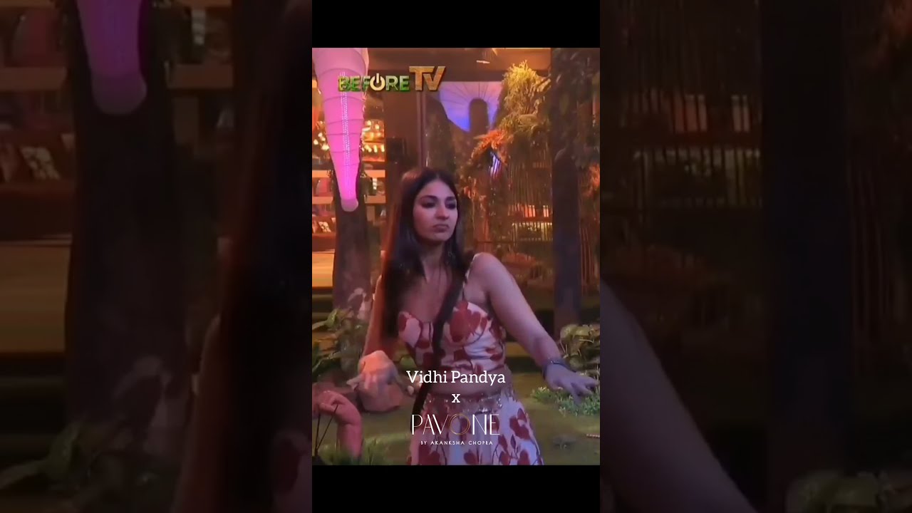Big Boss diva Vidhi Pandya rocking the Pavone look