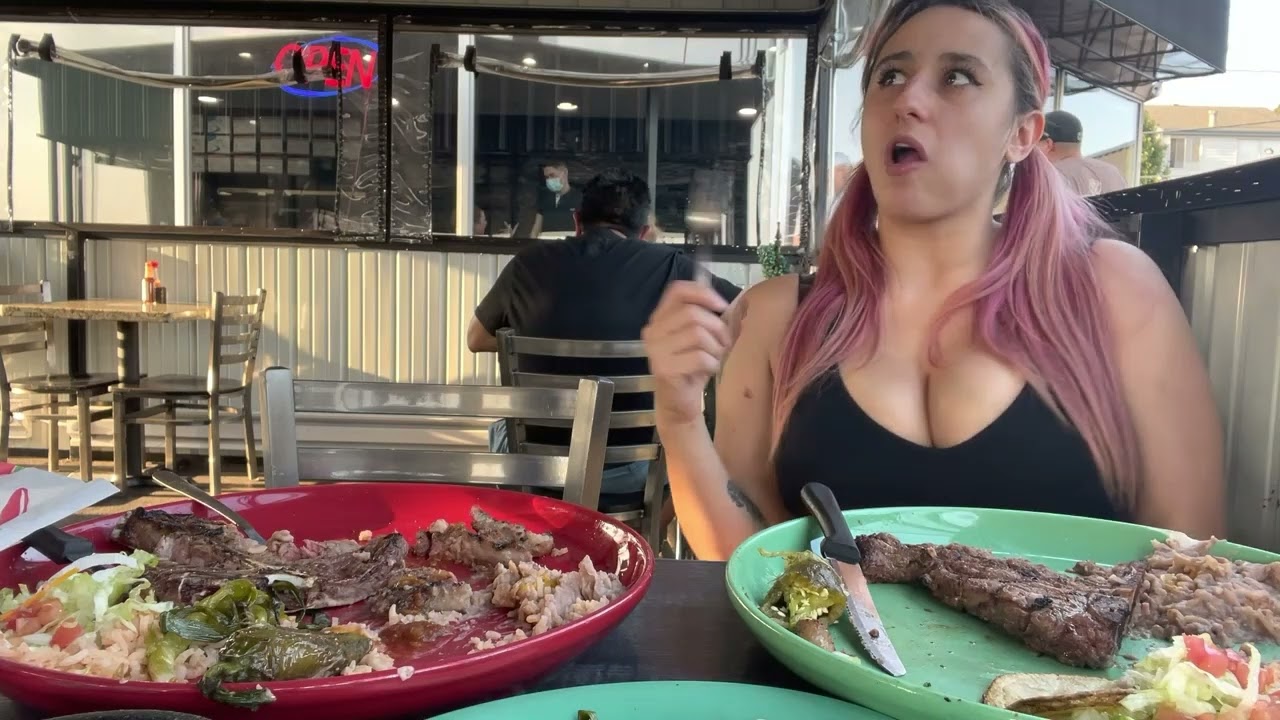 BIG BURP From Latina Scares Guests in A Restaurant! @EatwithZii