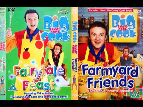 Big Cook Little Cook - Fairytale Feast (BBCDVD 1878), Farmyard Friends (BBCDVD 1946) 2005-06 UK DVD