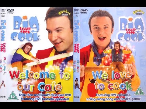 Big Cook Little Cook - Welcome to our Cafe (BBCDVD 1660), We Love to Cook (BBCDVD 1783) 2005 UK DVD