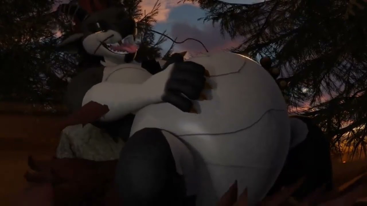 Big dragon chomped down a big meal! 🙀 | Short Furry Vore Animation