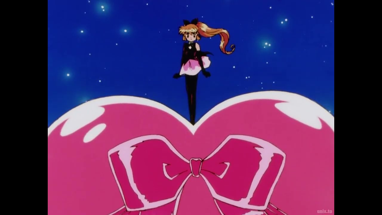 Big heart balloon pop Kaitou Saint Tail