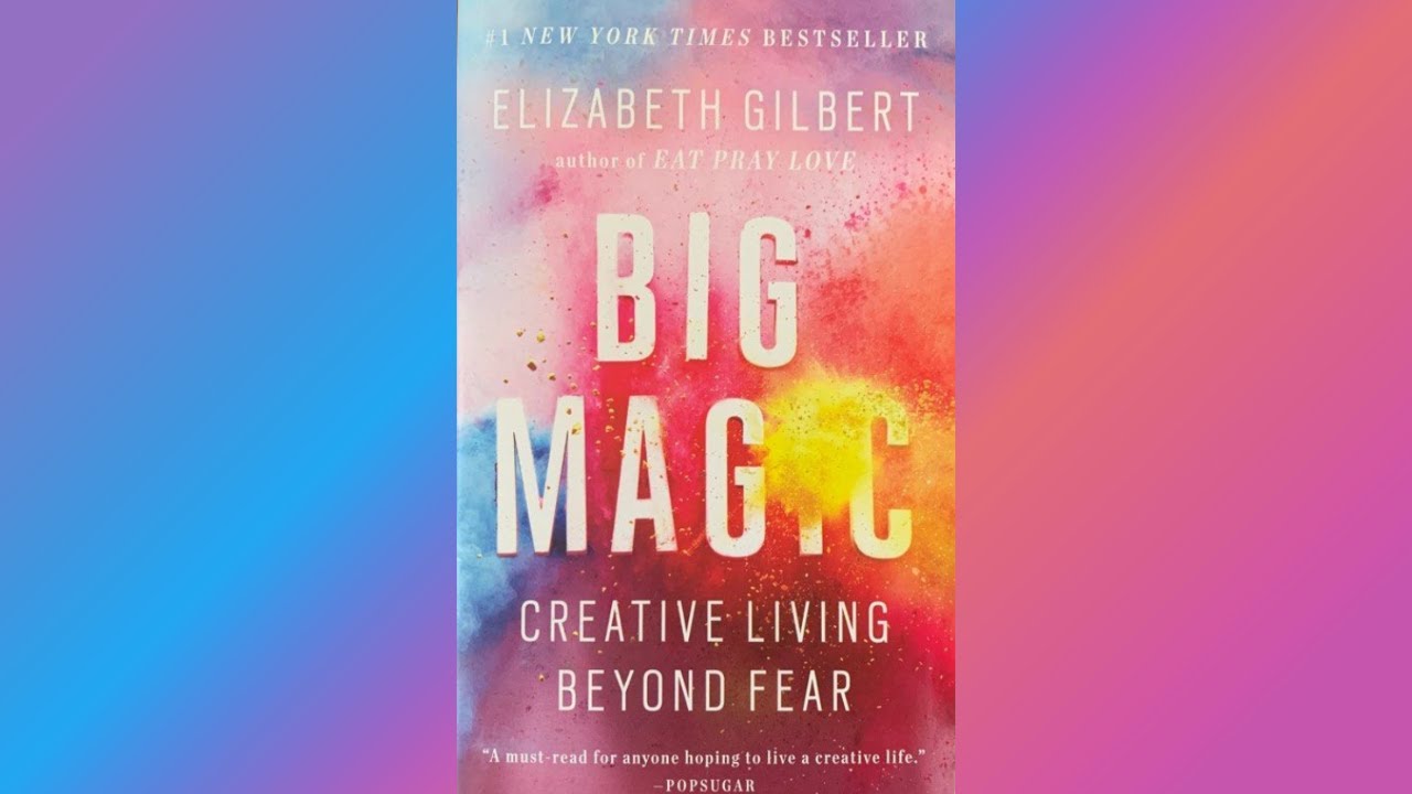 Big Magic By Elizabeth Gilbert Full Length Audiobook Black Screen. Creative Living Beyond Fear.
