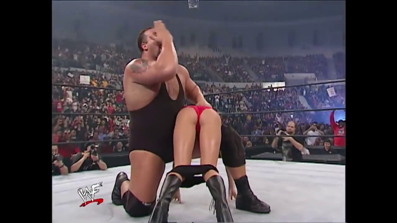 Big Show spanks Stacy Kiebler