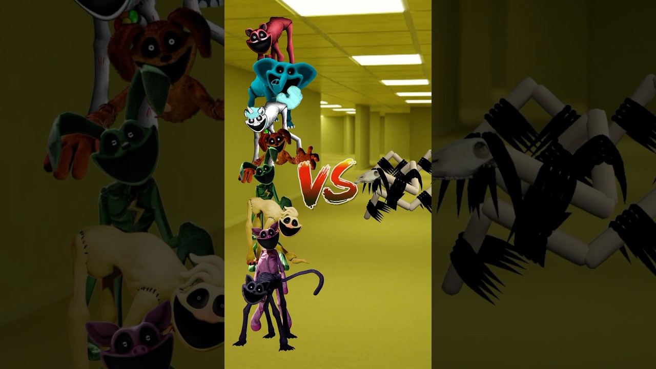 Big Smiling Critters VS Long Horse #shorts #smilingcritters #longhorse
