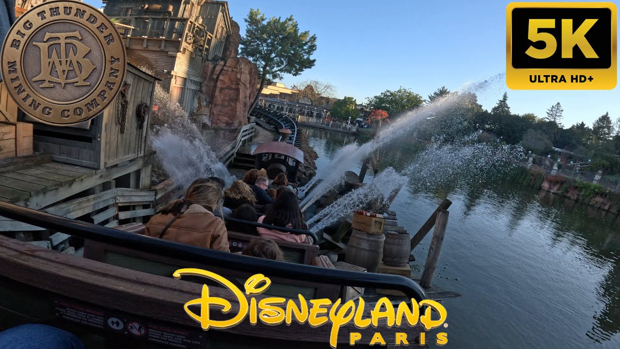 BIG THUNDER MOUNTAIN - Disneyland Paris [ONRIDE 2025 5K60FPS]