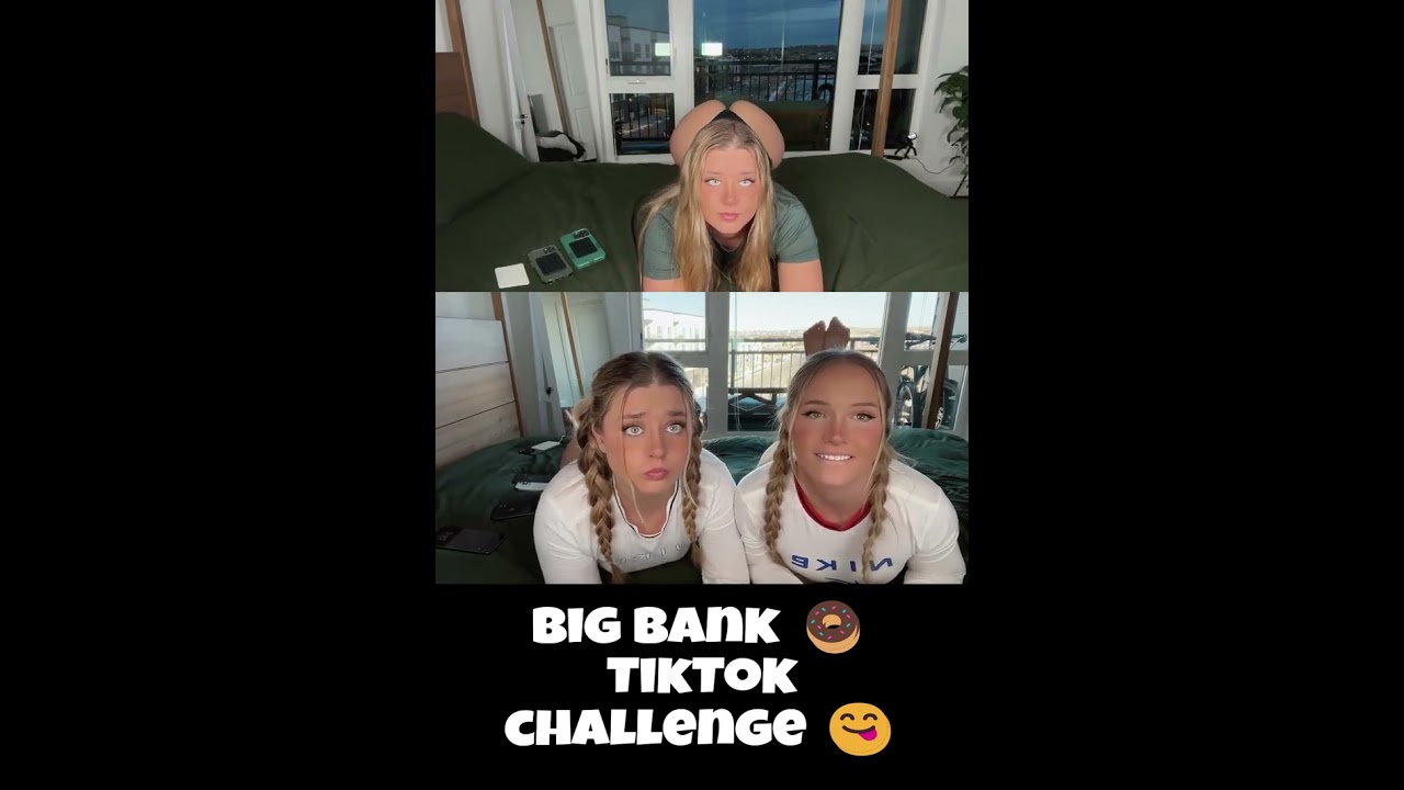 BigBank TikTok Challenge🍩😋 🐰 #bigbank#tiktokchallenge#tiktok#bigbankchallange
