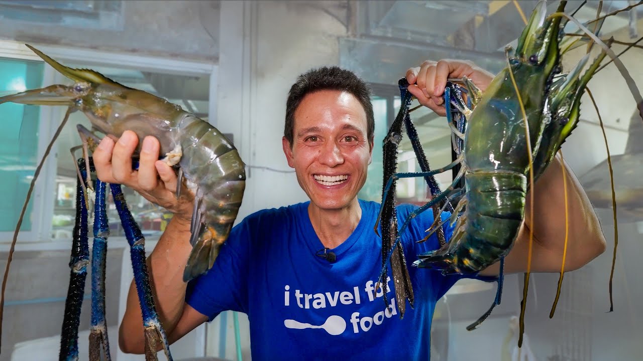 BIGGEST Shrimp I’ve Ever Tried!! Thailand’s XXXL Seafood!!