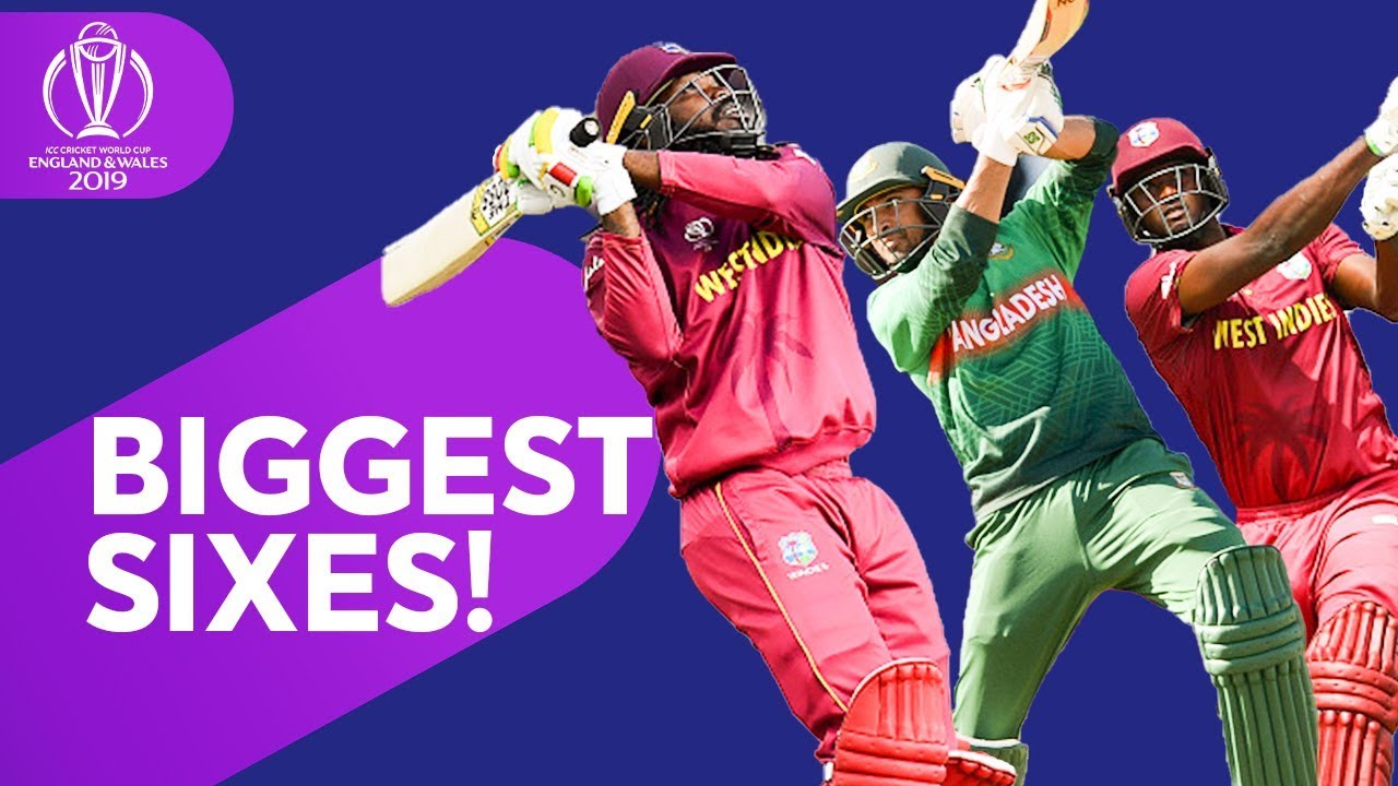 Biggest Sixes! | 2019 Cricket World Cup Biggest Sixes So Far | ICC Cricket World Cup 2019