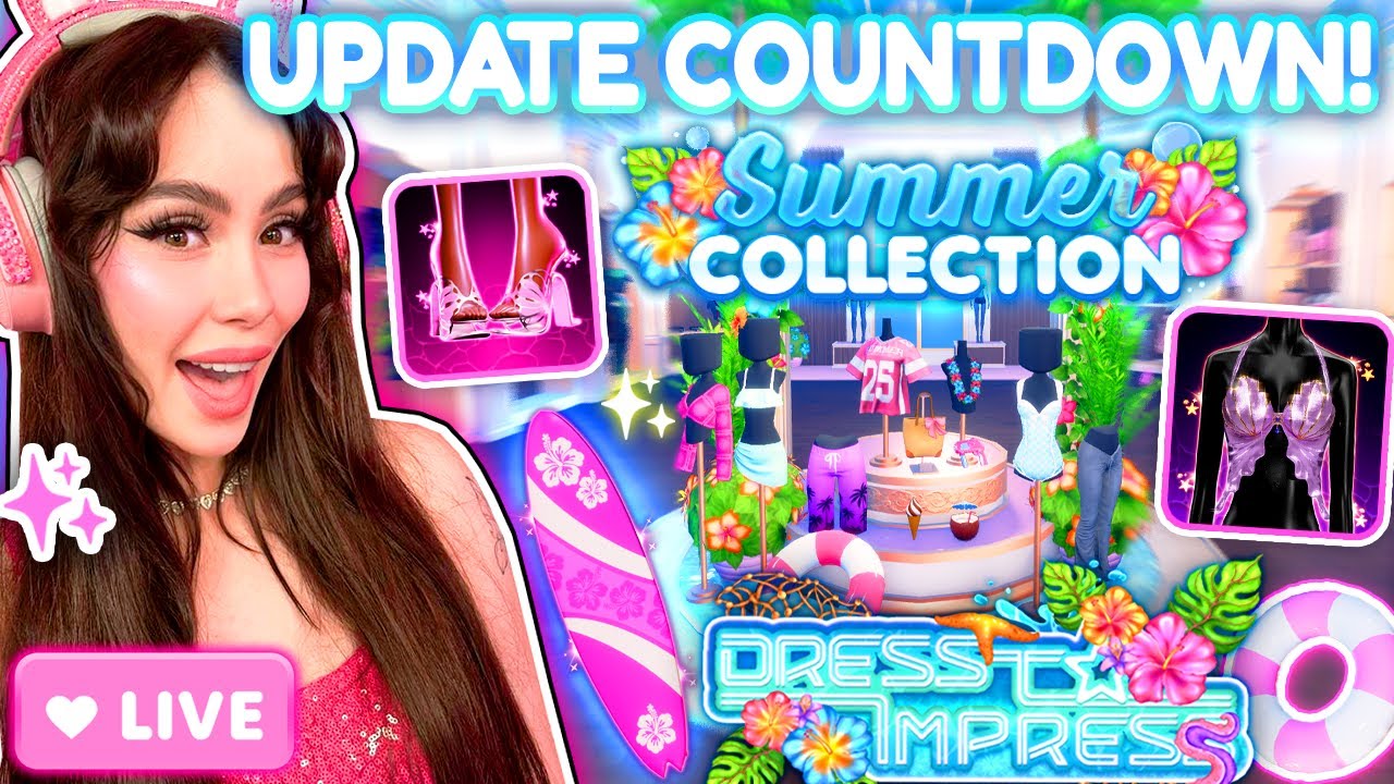 BIGGEST UPDATE YET! SUMMER UPDATE IS HERE In Dress To Impress! New Daily Quests, ITEMS, + MORE!