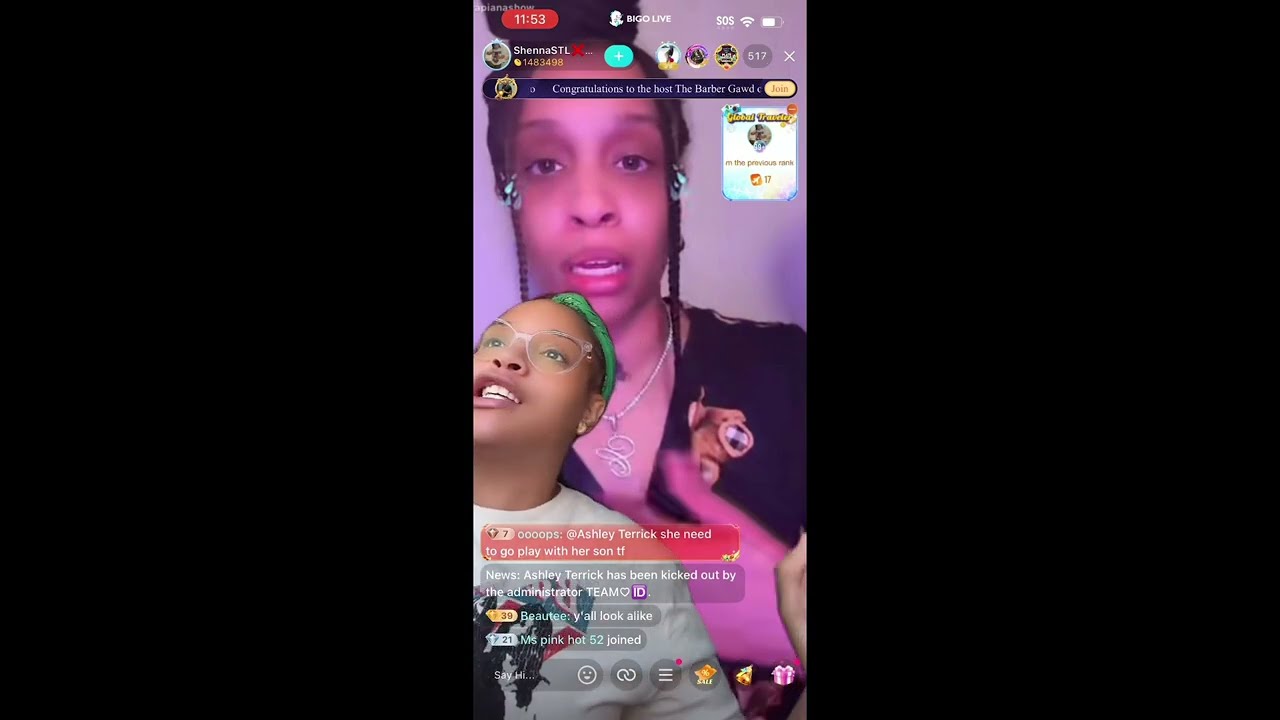 Bigo : CeeCee and Sheena argue on live