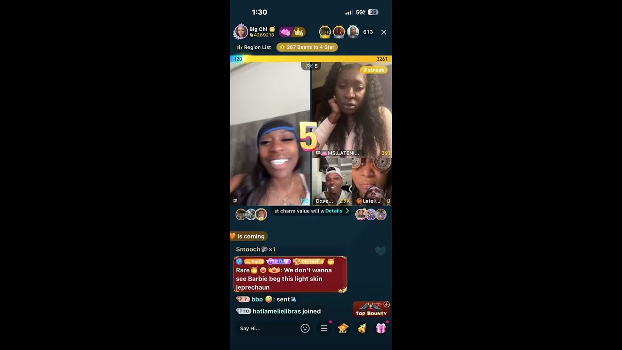 Bigo : LateNite & Barbie fight on Mothers Days ; Team PK w/ Supa, PrettyTeeTee, Big Chi