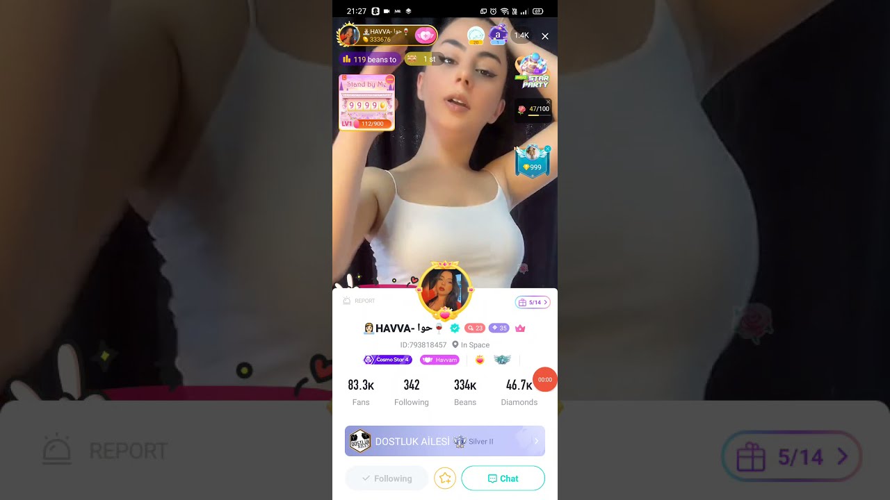 Bigo 18+ sexy Havva hot dance #Bigo #hotgirl