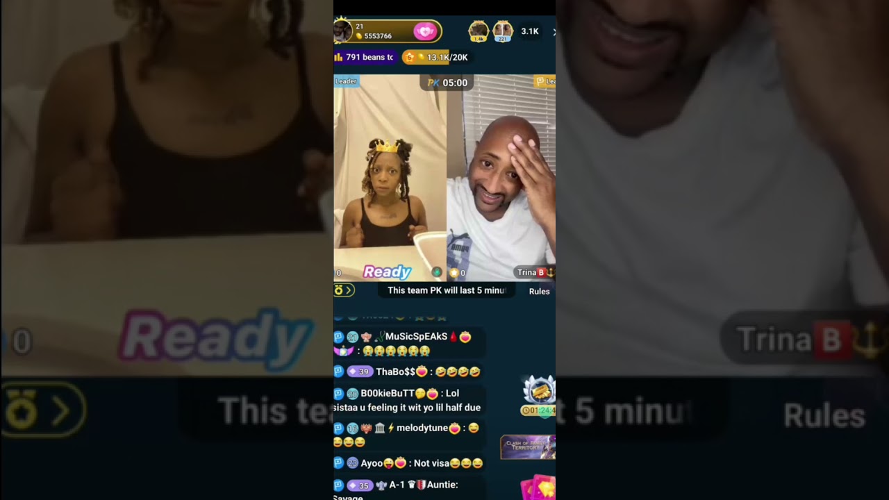 #Bigo #21badb live with #Visa and #Drebaby ex