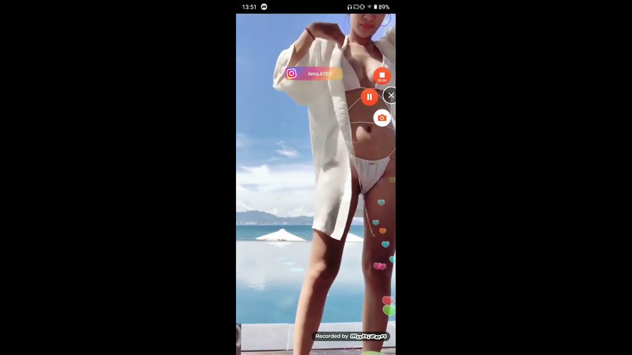 Bigo anna kim đi bơi