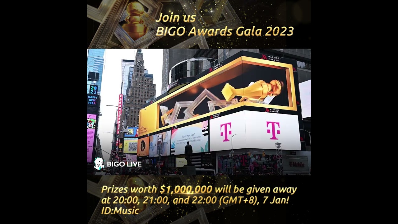 Bigo Awards Gala 2023 - check BIGO’s glasses-free 3D Billboard
