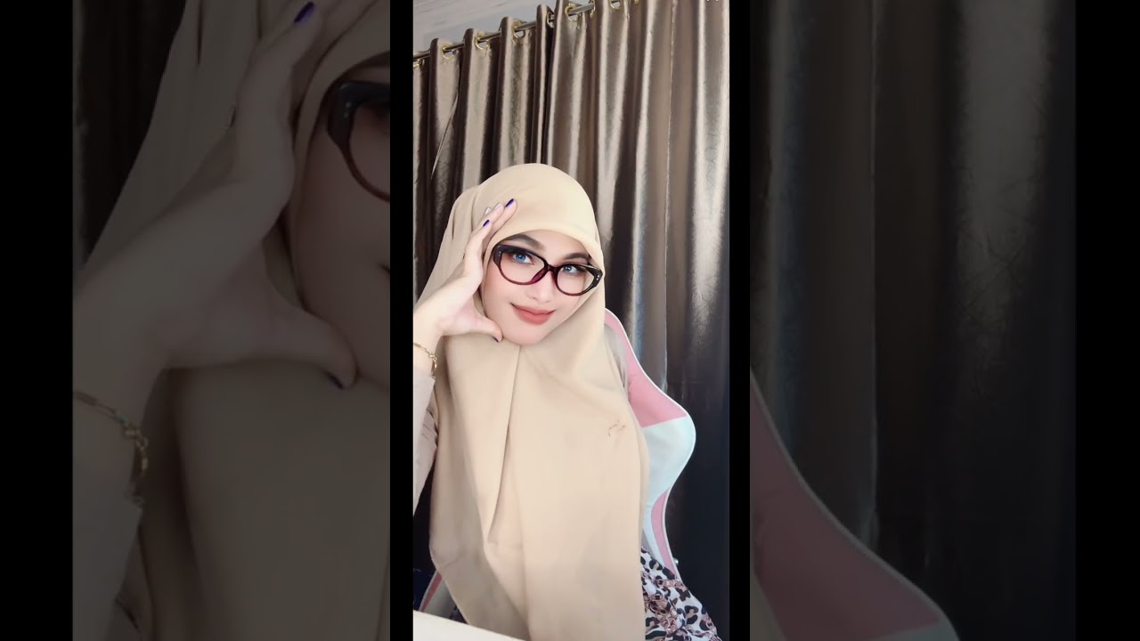 Bigo hot hijab cantik dan seksi goyang perutnya keliatan #hijabstyle #ukhti #dance