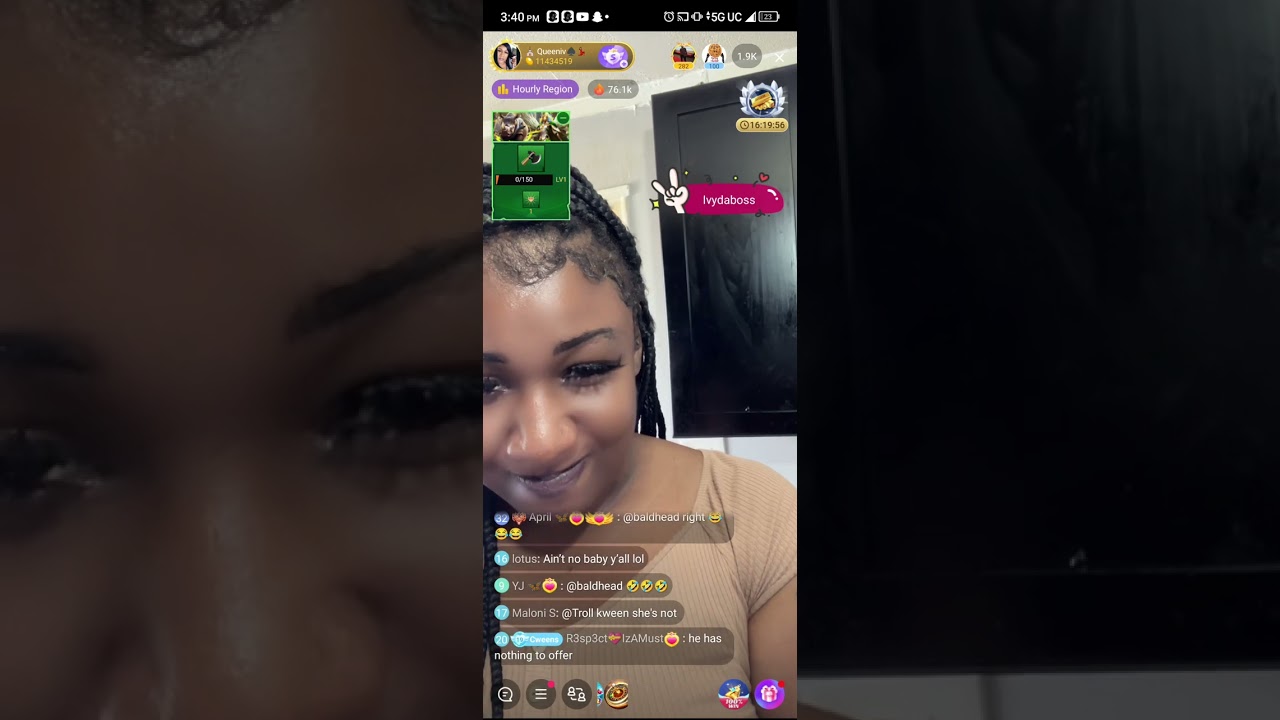 BIGO: ivy a whole mess Chile 🤦🏾‍♀️
