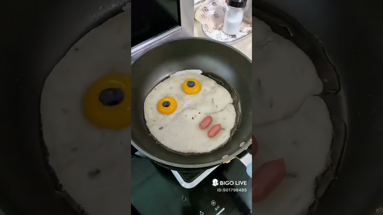 bigo live : como hacer una carita de huevo 🥚🥚🥚🐣🐣🐣🐣