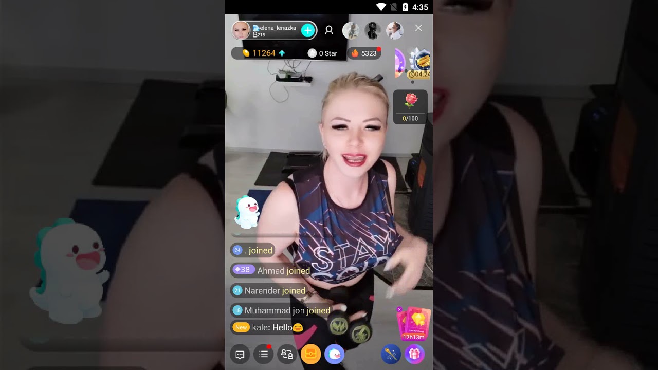 bigo live - Germany girl's live dance