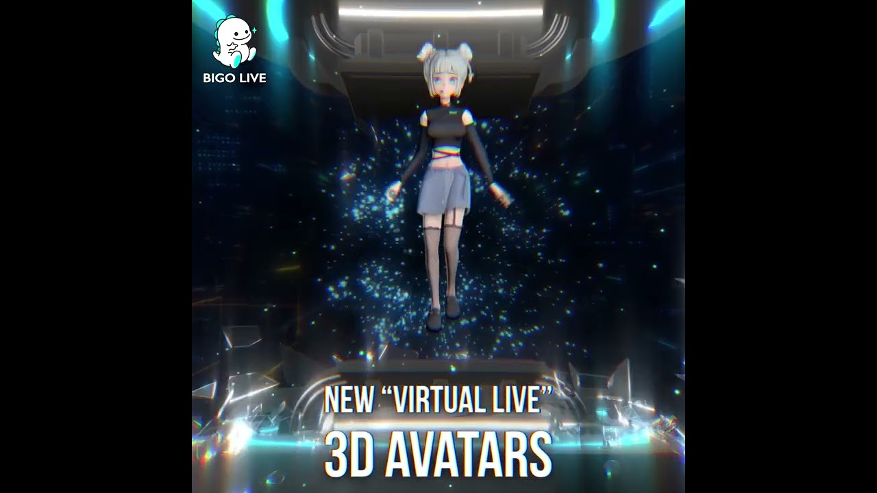 Bigo Live Brings Users into Metaverse with New “Virtual Live” 3D Avatars