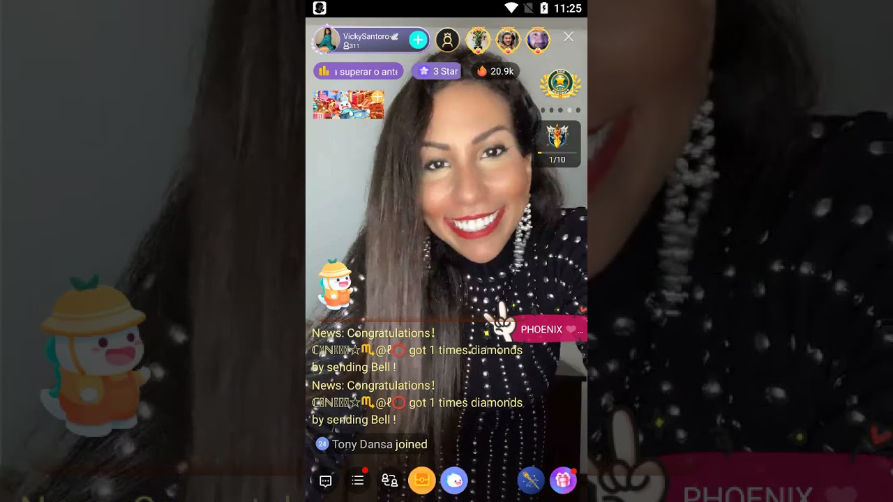 bigo live chat and dance with Brazil dancer