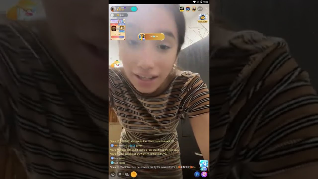 bigo live colombian girl's live dance