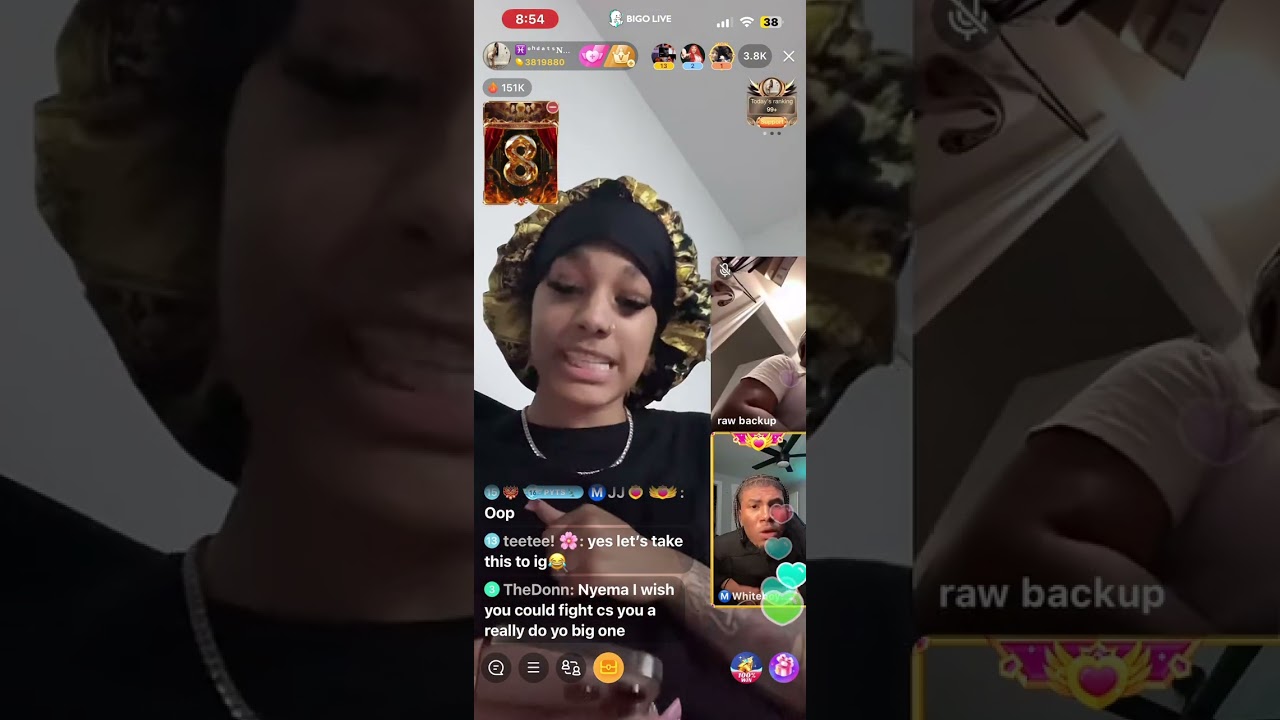 Bigo live ft: Nyema vs Nadia😳😳