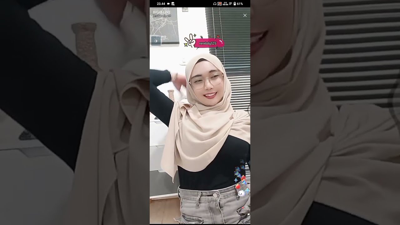 BIGO live hijab ella bar bar