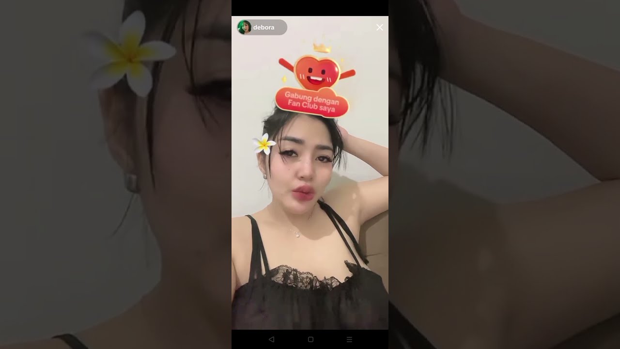 BIGO live hot Boba mama pake baju transparan