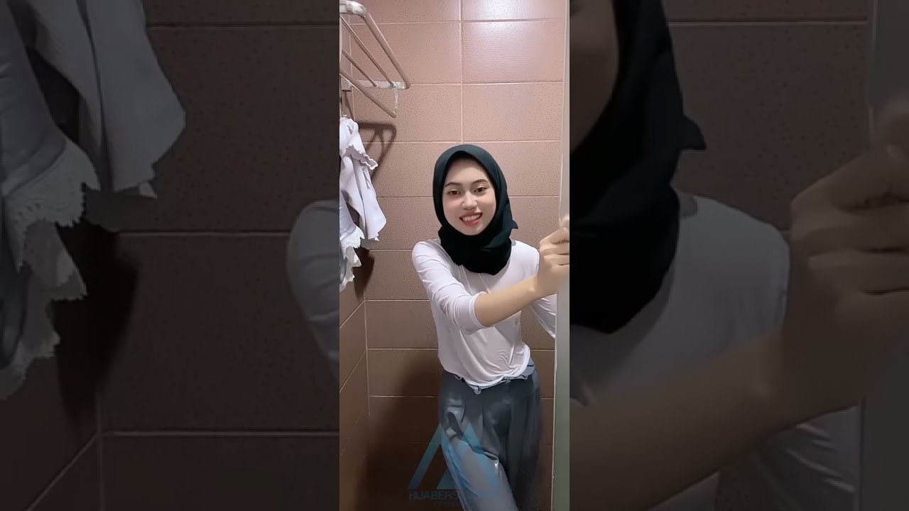 BIGO live hot hijab mandi bar bar