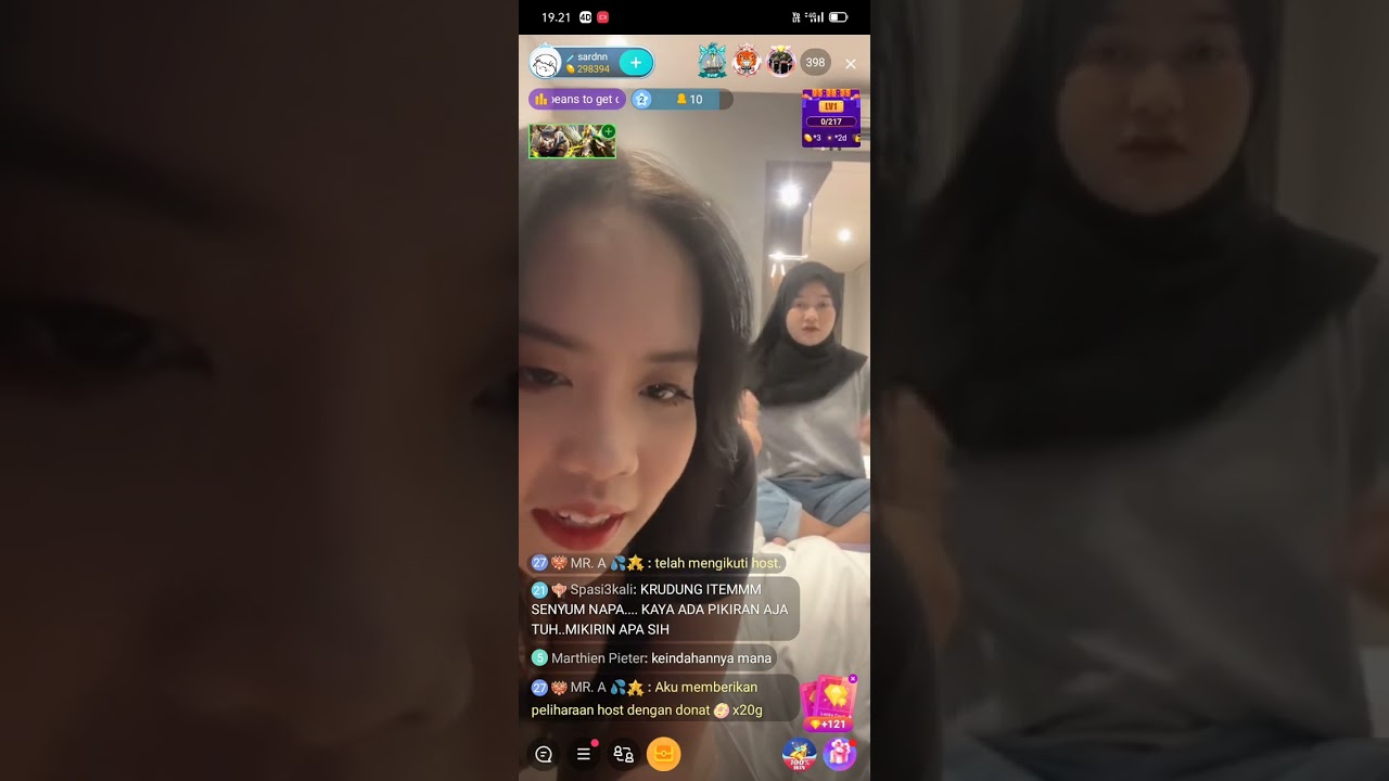 Bigo live jilbab sange 💦