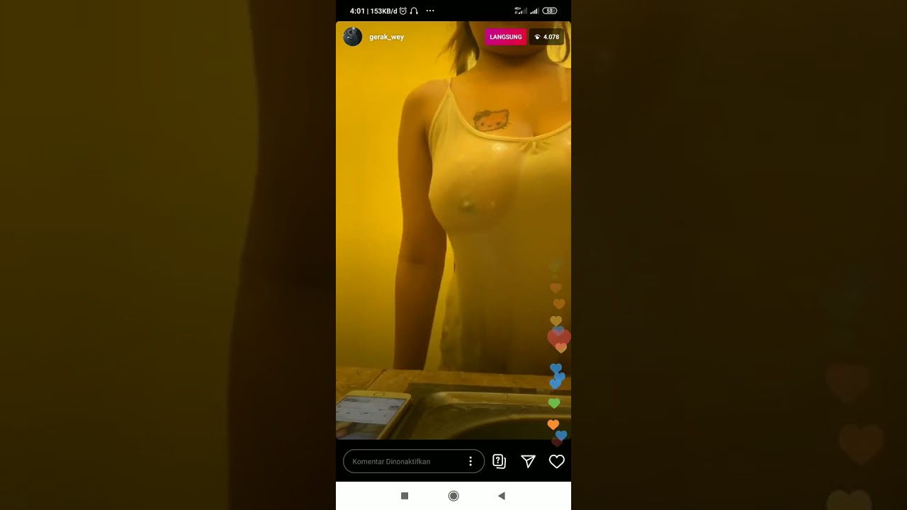 Bigo Live kalah challenge live Instagram