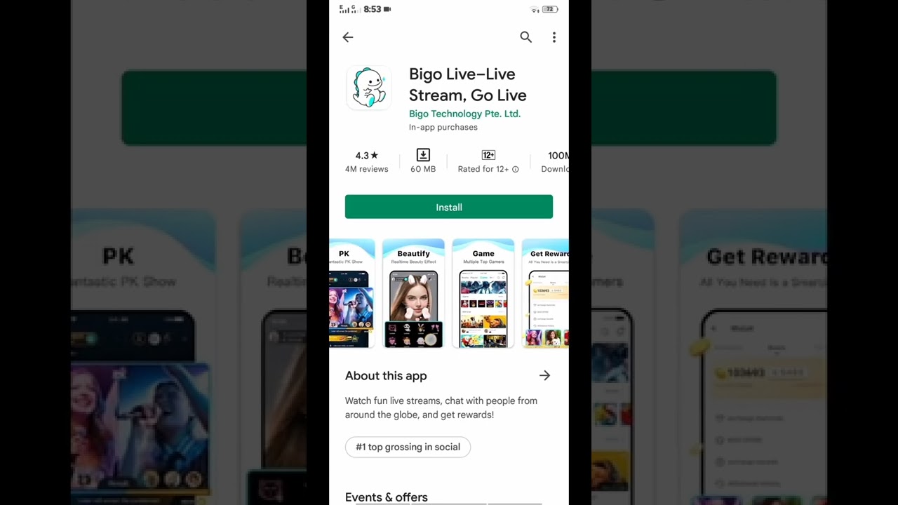 Bigo Live !Live call social  app