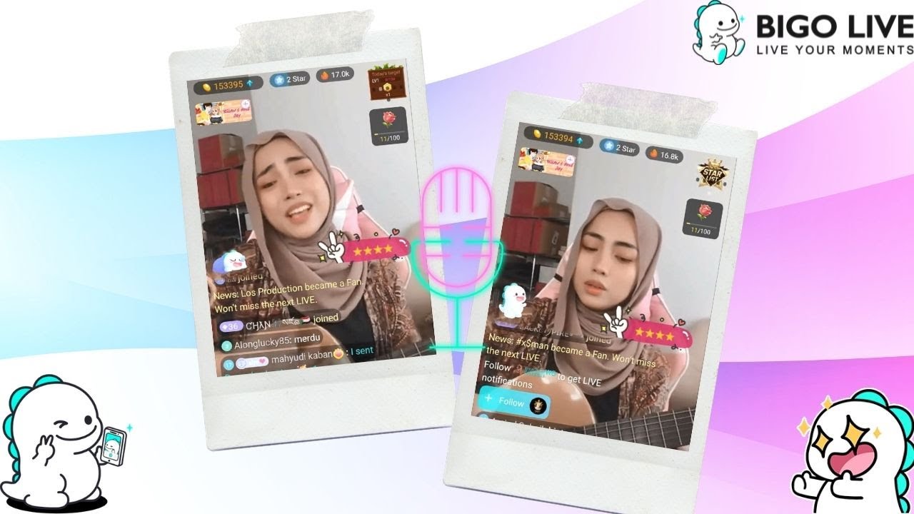 BIGO LIVE Malaysia Singer Played the Guitar and Sang for YOU! |BIGO Melayu