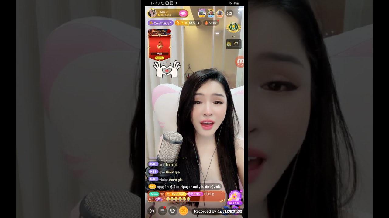 Bigo live Meo Meo xinh ,hát hay❤️