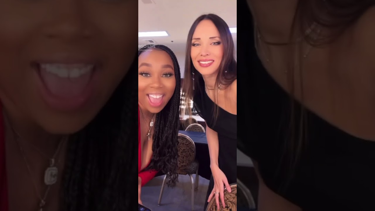 BIGO Live Natalie Yoga live backstage at BIGO Gala Awards Las Vegas