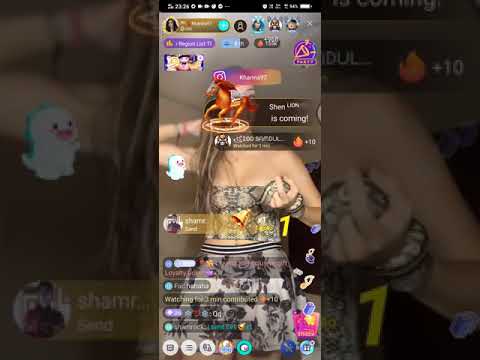 BIGO LIVE payung tetek