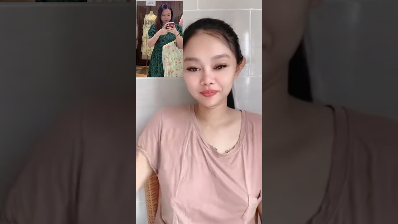 Bigo Live reaction x Live sale 🎀 Dress Carminna Embroidery Lace 🎀 #periscope #bigolivehouse