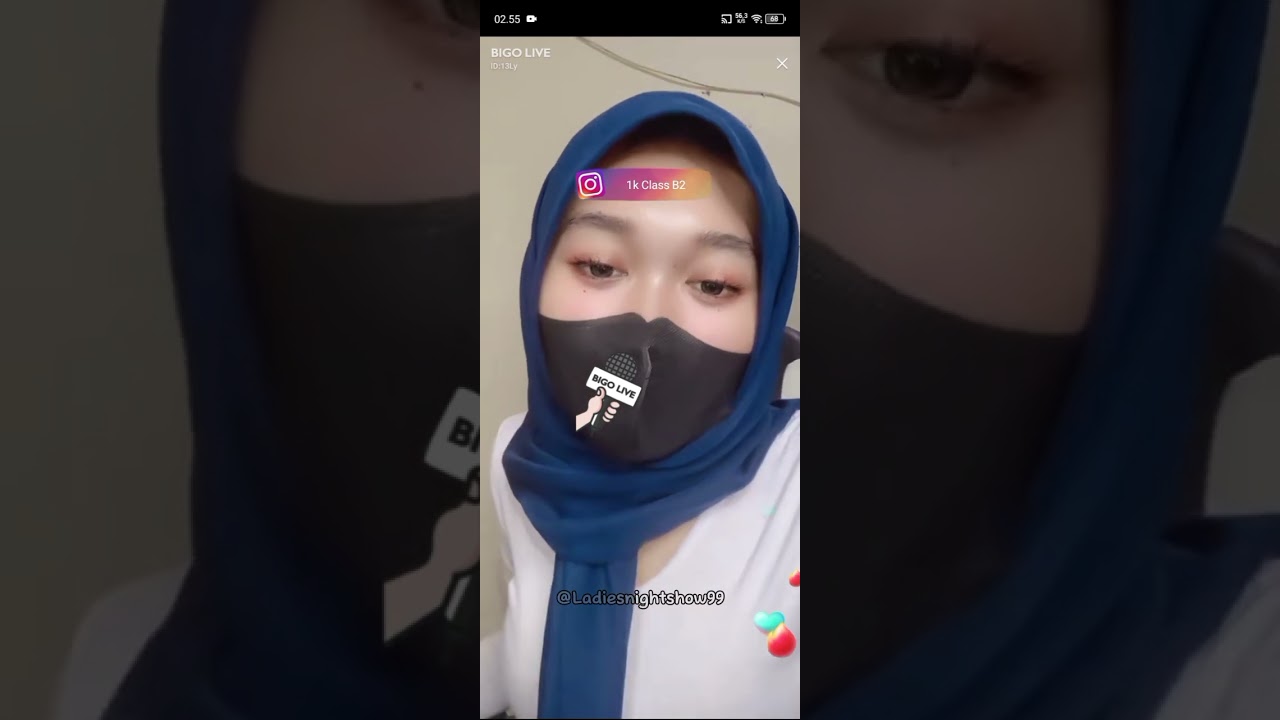 Bigo Live Shinta hijab tobrut suara nya bikin rindu