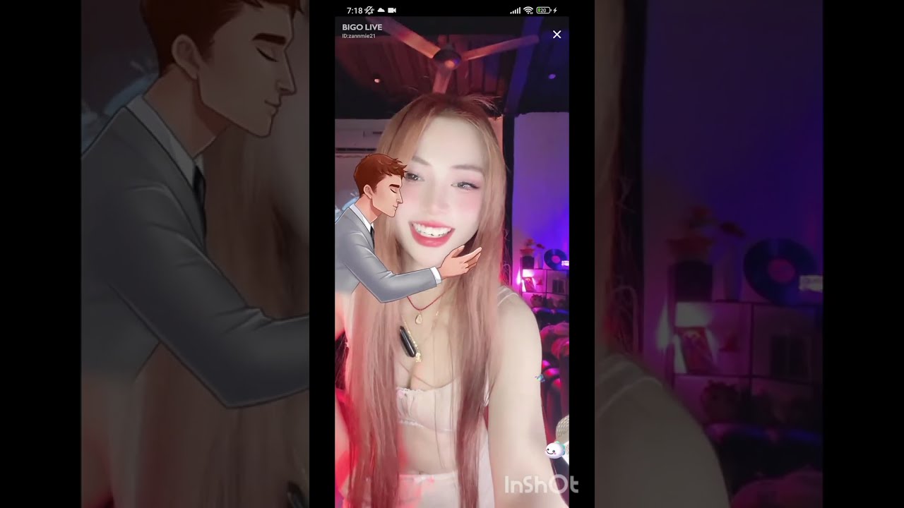 bigo live super spesial malam jumat | very good challenge from chinese young girl
