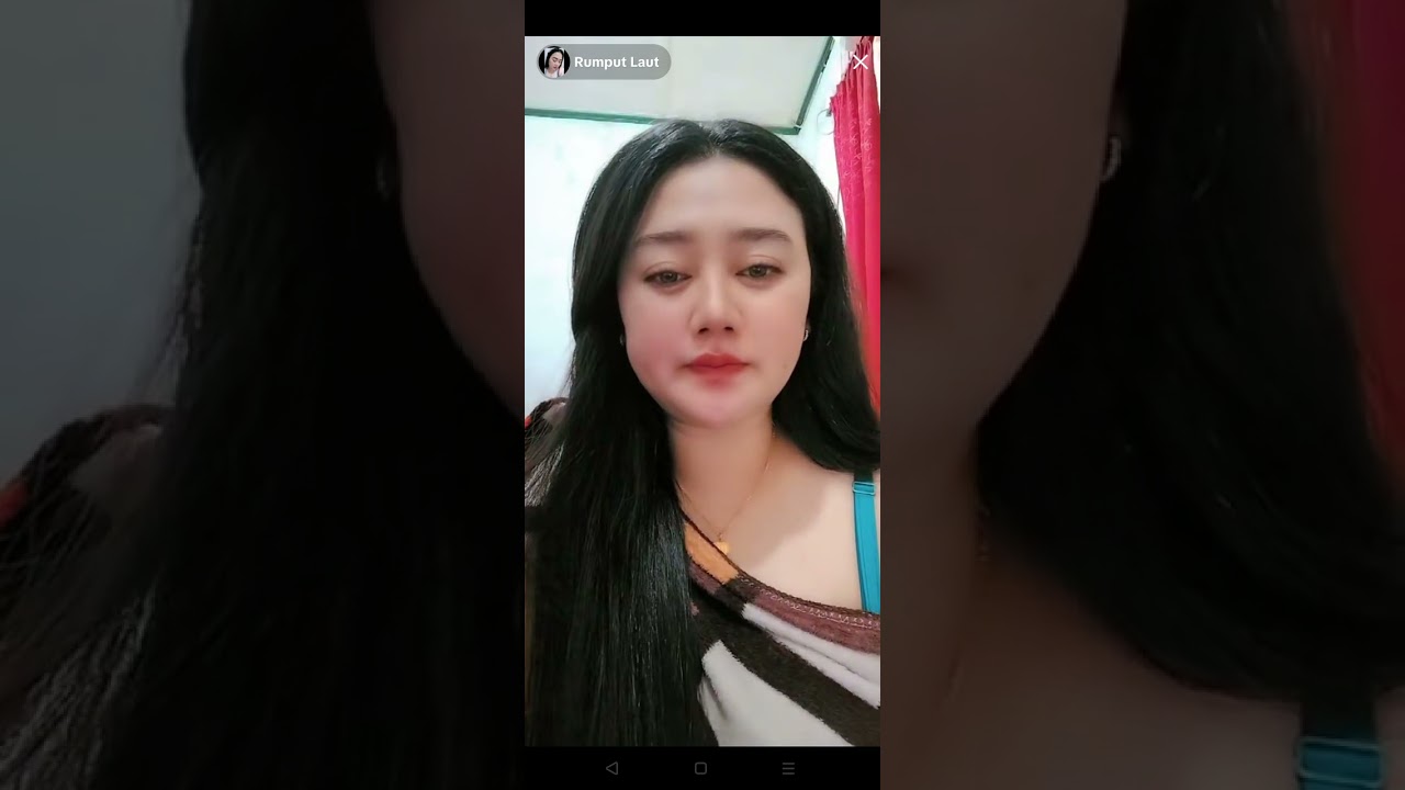 BIGO live Tante cuma pake bra
