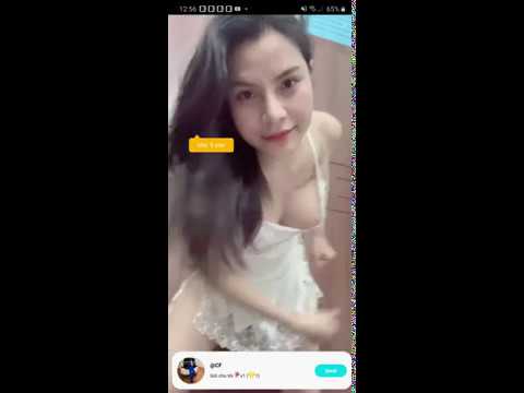 [BIGO LIVE] Trần Linh Linh lộ LÔNG BÍM ĐEN XÌ (Phút 13 x 0,25) mặc váy ngủ hở vú ngoáy mông JAV