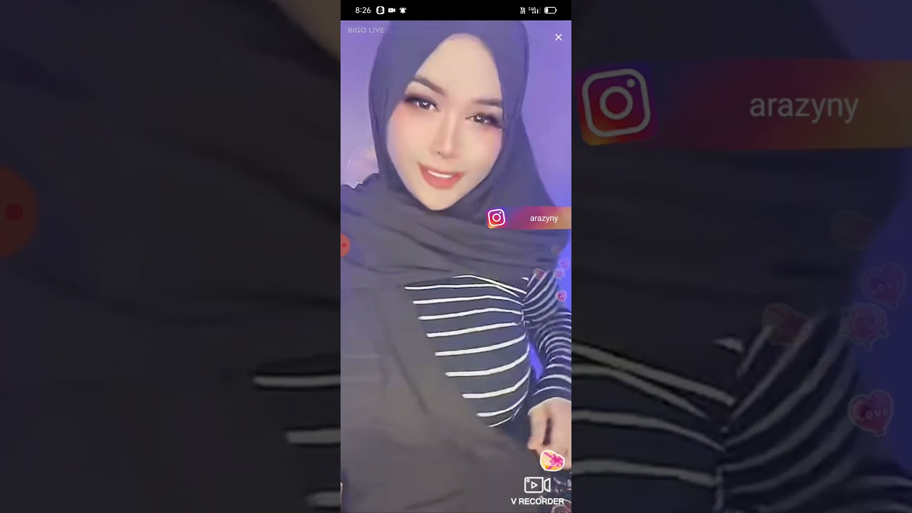 bigo live tunjuk dada besar