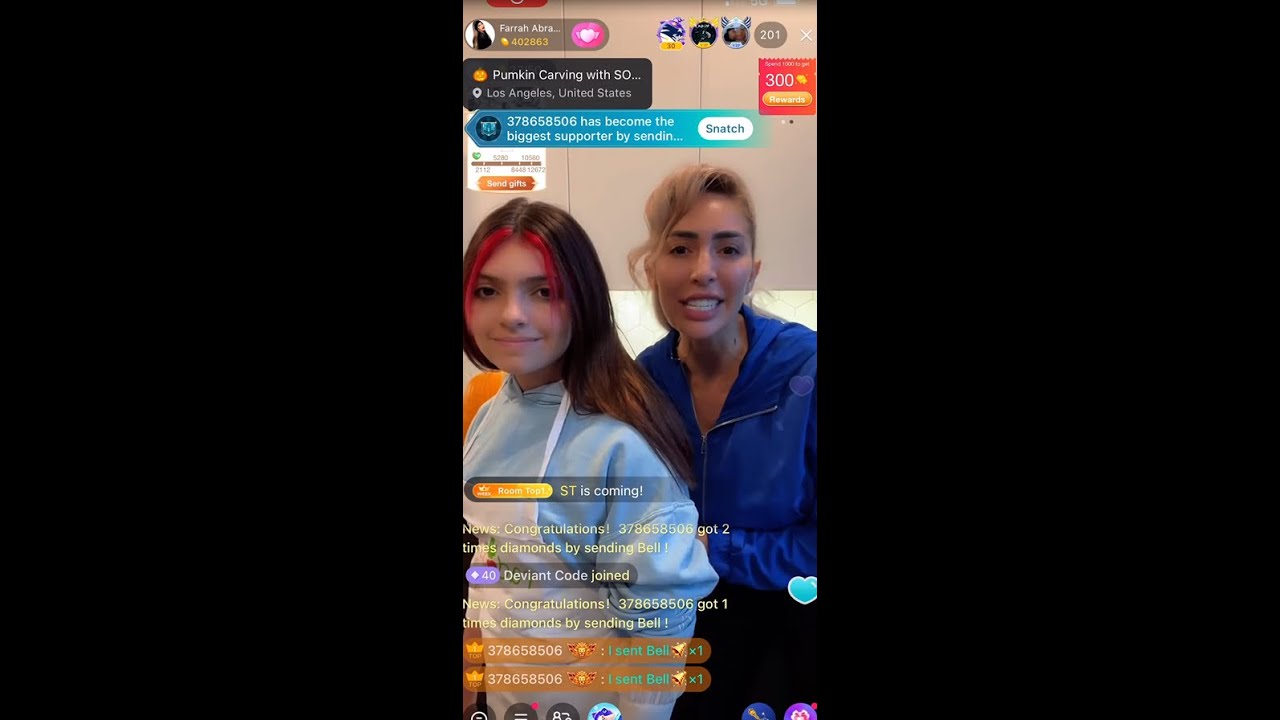 BIGO LIVE USA - Halloween tips - Farrah Abraham with Sophia on BIGO LIVE