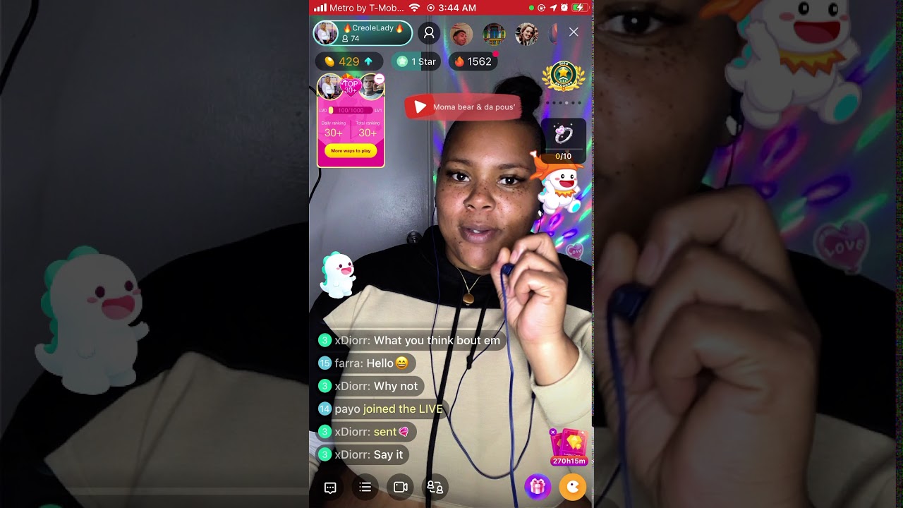 BIGO Live with CreoleLady