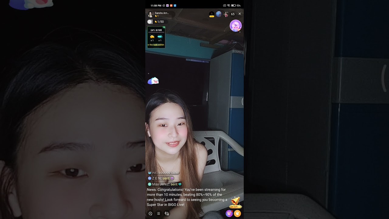 Bigo Live With Sandra Amanda Nicole
