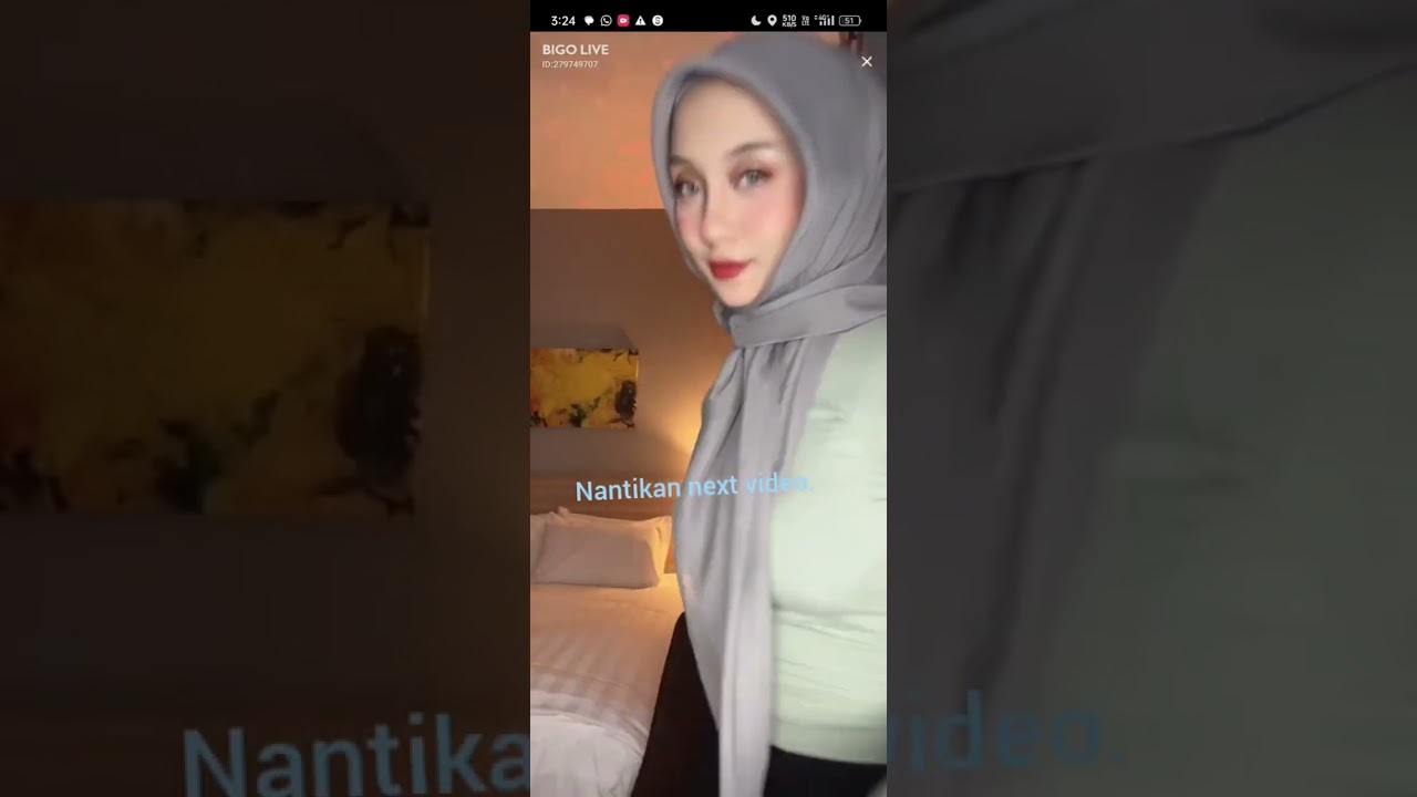 bigo: paah Banyak tunjuk bontot nantikan next video