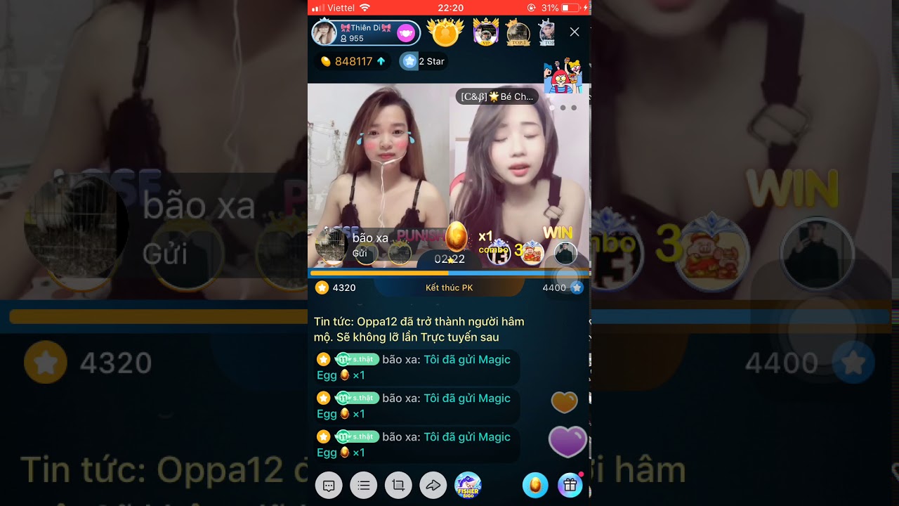 bigo thien di pk
