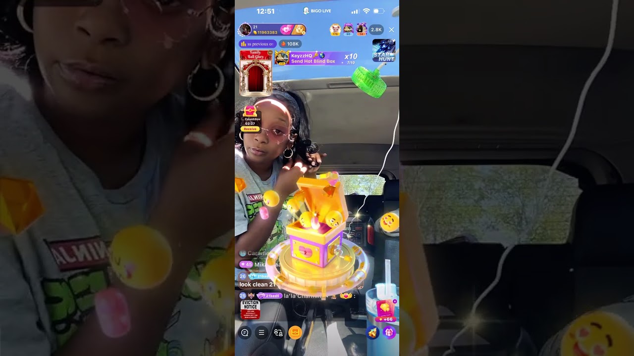 #BIGOLIVE #21 BRANDON KEYS STOLE MY CHECK SO I LIVE IN MY CAR 🚘 GIVE ME MY MONEY😰